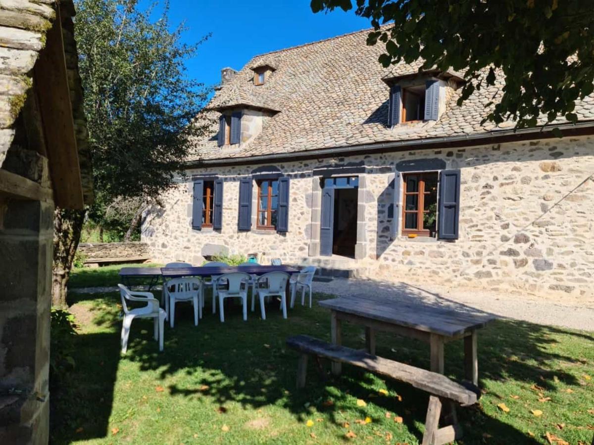 Maison typique Auvergnate, piscine et four à pain Saint-Christophe-Les-Gorges Extérieur photo